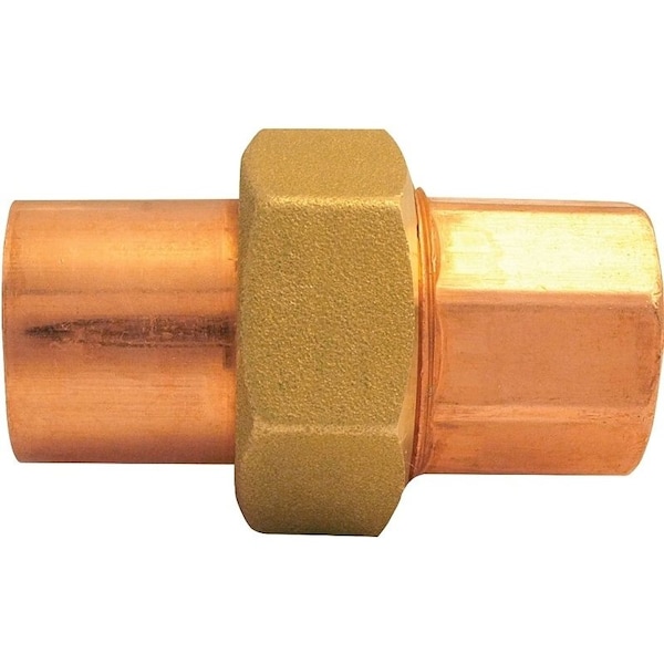 Epc ELKHART PRODUCTS Pipe Union, 1 in, Sweat, Copper 33584 - main