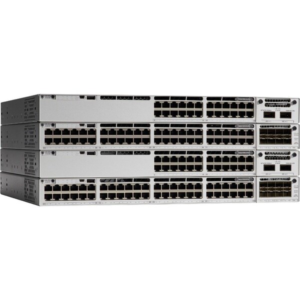 Cisco Catalyst 9300X 12x25G Fiber Ports, modular uplink Switch C9300X-12Y-A - main