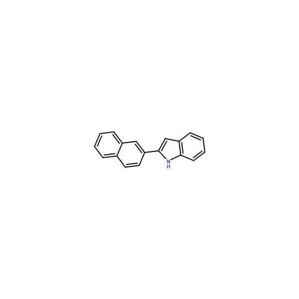 Ak Scientific 2-(2-Naphthyl)indole (1g), CAS 23746-81-8 4988AL-1g - main