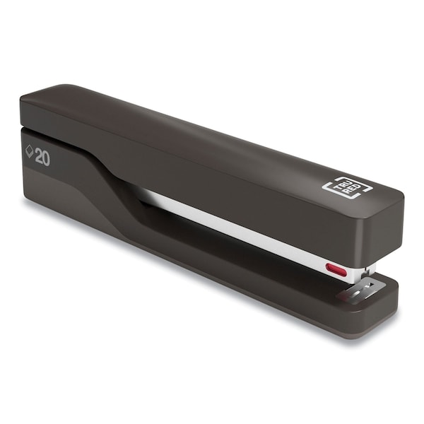 Tru Red Desktop Plastic Full Strip Stapler, 20Sheet Capacity, Black TR58082 - main