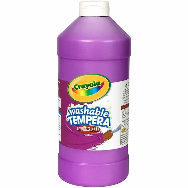 Crayola Washable Tempera Paint, Purple CYO543132040 - main