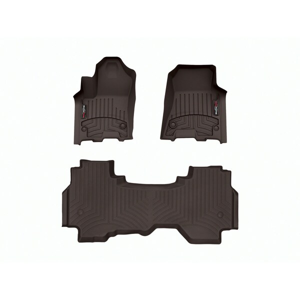 Weathertech Cocoa, Front and Rear Floorliners 4718771-4714284 - main