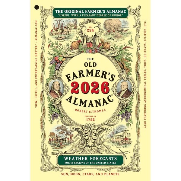 The Old Farmers Almanac The Old Farmer's Almanac Yankee Publishing 2025 Almanac Reference Book 1000 - main