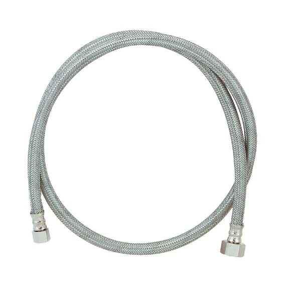 Do It Best 3/8'' C X 1/2'' F X 48'' L. Braided Stainless Steel Faucet Supply Line 496-008DIB - main
