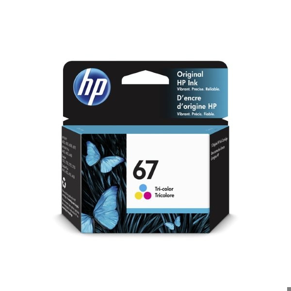 Hp 67 Tri-Color Original Ink Cartridge, 100 Yield 3YM55AN - main