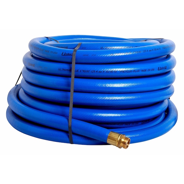 Underhill 1 in ID x 100 ft L Water Hose, TPE Tube, Blue H10-100B - main