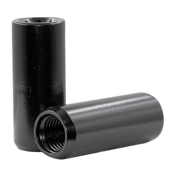 Coyote Wheel Accessories LUG NUTS, Carbon Steel, 2 in, Spline Drive 781148XLBLK - main
