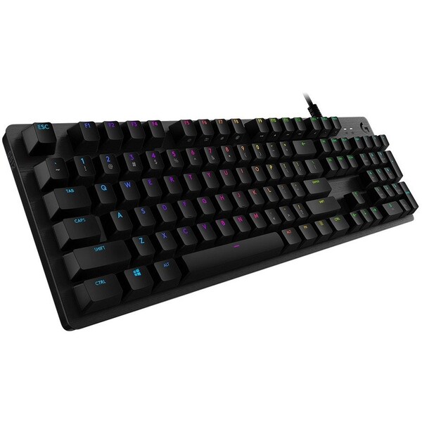 Logitech G512 CARBON LIGHT SYNC RGB MECHANICAL GAMING KEYBOARD WITH GX BROWN SWITCHES TAC 920-009342 - main