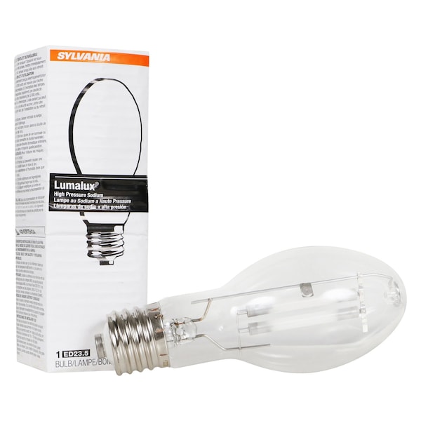 Sylvania/ Ledvance 70W quartz metal halide lamp, reducedcolor shift, MED base, ED17 bulb, open fixture rated, univers MP70UMED/64547 - main