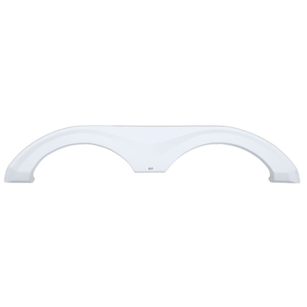 Icon Tandem Axle Fender Skirt FS2695 for Evergreen - Colonial White 12709 - main