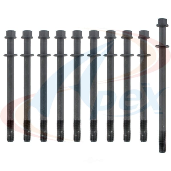 Apex Automobile Parts APEX Engine Cylinder Head Bolt Set AHB114 - main