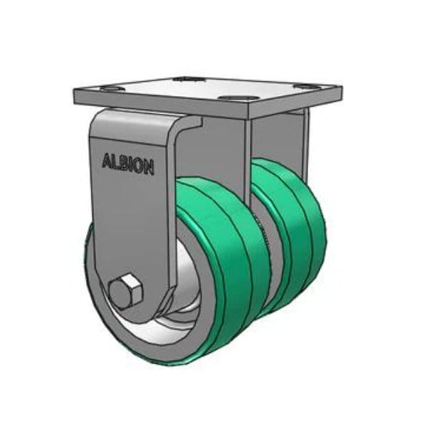 Albion dual-wheel-kingpinless-Caster-2000lb 115PD04201R - main