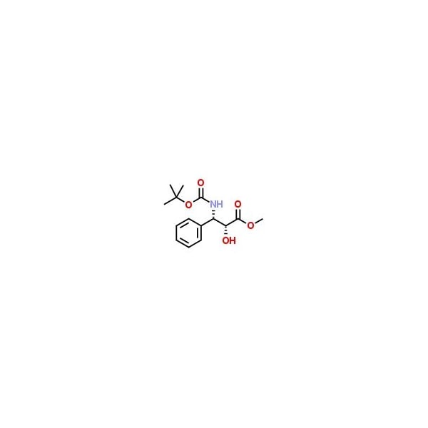 Ak Scientific Methyl (2R, 3S)-N-tert-butoxycarbonyl-3-phenyl isoserinate (5g), CAS 124605-42-1 B656-5g - main