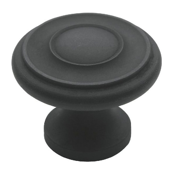 Baldwin Cabinet Knobs Satin Black 4491190 - main
