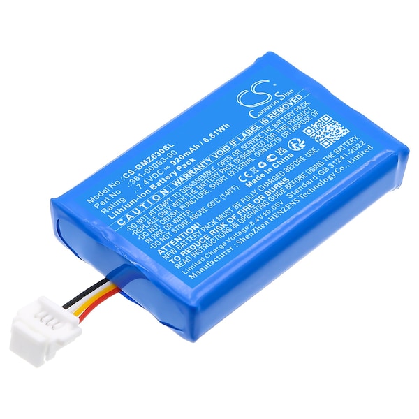 Ilc Replacement GPS Device Battery, 7.4V, 2600mAh BMW MOTORRAD NAVIGATOR V BATTERY - main