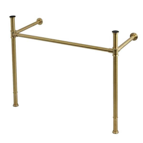 Kingston Brass Stainless Steel Console Sink Legs, Brushed Brass VPB36417 - main