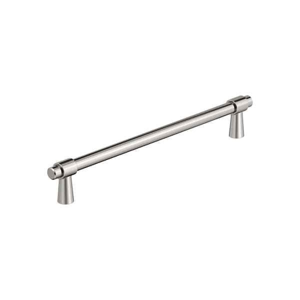 Amerock Destine 7-9/16 inch 192mm Center-to-Center Polished Nickel Cabinet Pull BP36901PN - main