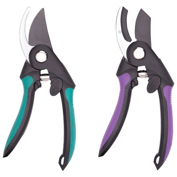 Landscapers Select Pruning Shear Set, 1/2 in Cutting Capacity, Steel Blade, Plastic Handle GP1296+GP1297 - main