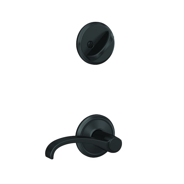 Schlage Residential Schlage Custom Custom Whitney Lever with Alden Rose Interior Active Trim with 16680 Latch and FC59WIT622ALD - main