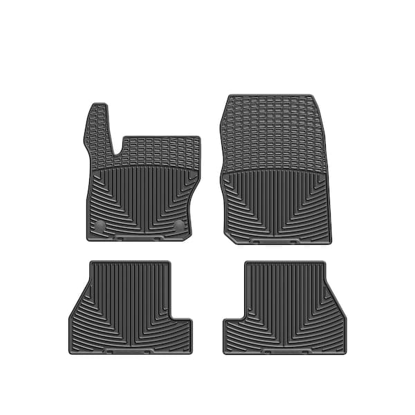 Weathertech Black, Front and Rear All Weather Floor Mats W254-W272 - main