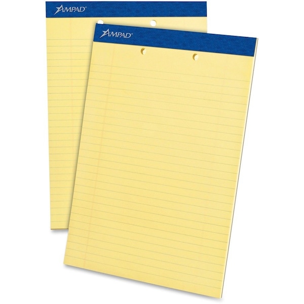 Ampad PAD, LEGAL, 8.5X11.75, 2HP, CA, 12PK 20224 - main