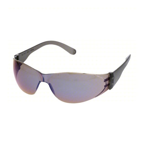 Mcr Safety Checklite (CL1), Safety Glasses, Duramass Hard Coat, Blue Mirror Lens, Smaller Frame, Lightweight CL118 - main