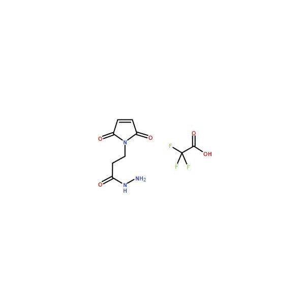 Ak Scientific 3-(2, 5-Dioxo-2, 5-dihydro-1H-pyrrol-1-yl)propanehydrazide 2, 2, 2-trifluoroacetate (100mg), CAS 359436 5132AH-100mg - main