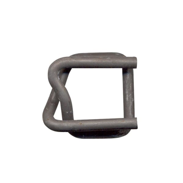 Kubinec 0.75 in. Phosphate Coated Wire Buckles for Woven Polyester Strap, 100PK 19mmDRK - main
