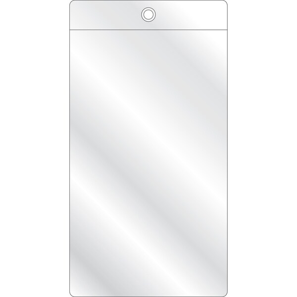 Non-Branded 7 1/4 x 3 3/4in Manila Tag Holder, 25PK G74HOLDER - main