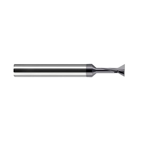Harvey Tool 0.5000in 1/2 Cutter DIA x 0.0050in Radius x 0.2500in 1/4 Neck L x 90Deg included Carbide Doveta 885732-C3 - main