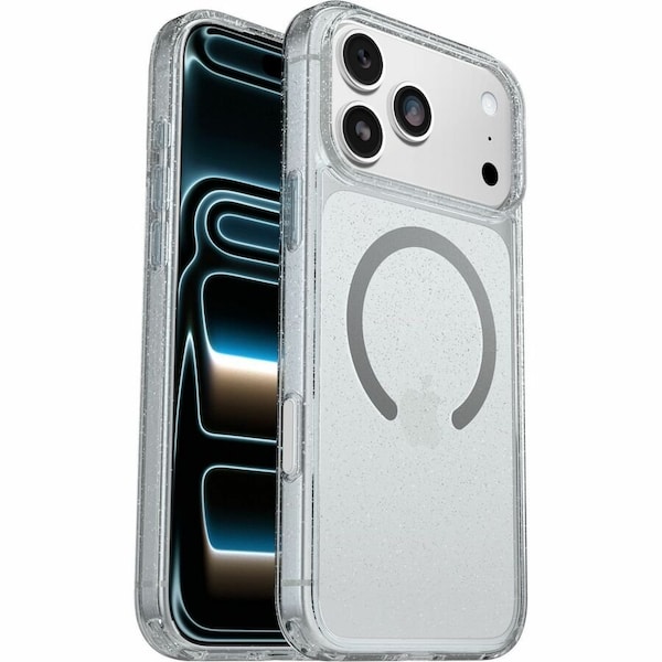 Otterbox Symmetry Clear Magsafe Case With Camera Control For Apple Iphone 17 Pro Max - Stardust 3.0 77-98862 - main