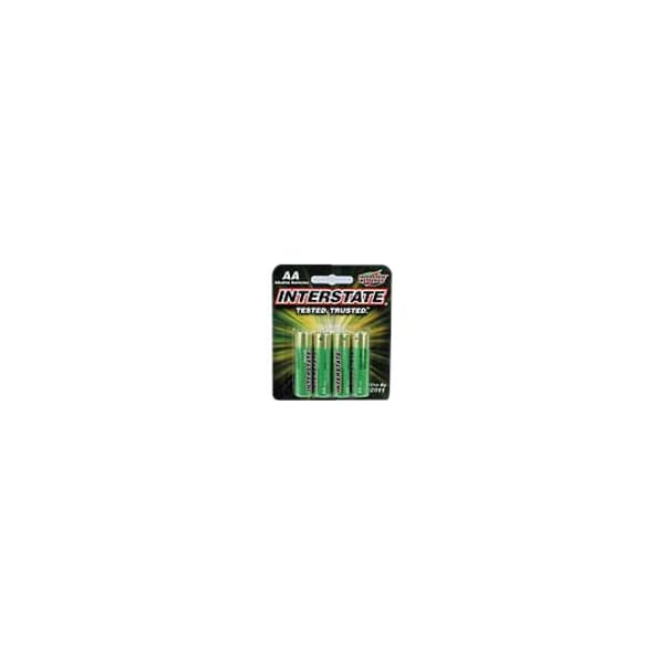 Interstate Batteries Interstate DRY0030 1.5V Alk AA Interstate 4 Pack DRY0030 - main