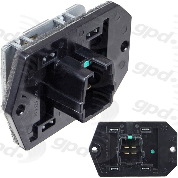 Global Parts Distributors Global HVAC Blower Motor Resistor 1712842 - main