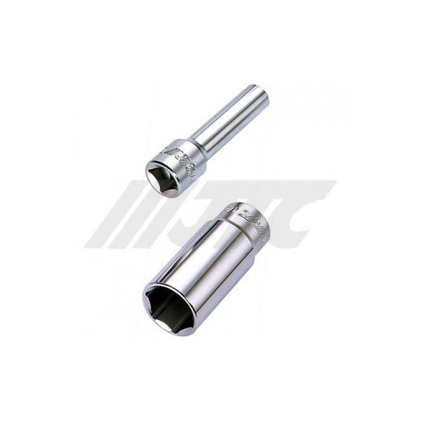 Jtc Auto Tools 1/2 in Drive 6-Point Deep Socket, 15mm Metric, Chrome Vanadium Steel 47615 - main