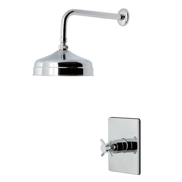 Kingston Brass Single-Handle Pressure Balanced Shower Faucet, Polished Chrome KB6341DXSO - main