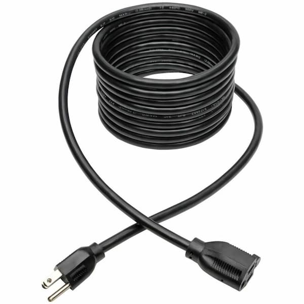 Eaton Tripp Lite Series Power Extension Cord, NEMA 5-15P to NEMA 5-15R - Heavy-Duty, 15A, 120V, 14 P024-015 - main