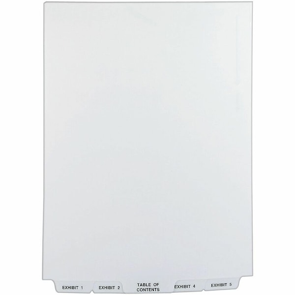 Avery Dividers, Legal, Bttmtab, 1-25 25PK AVE11378 - main