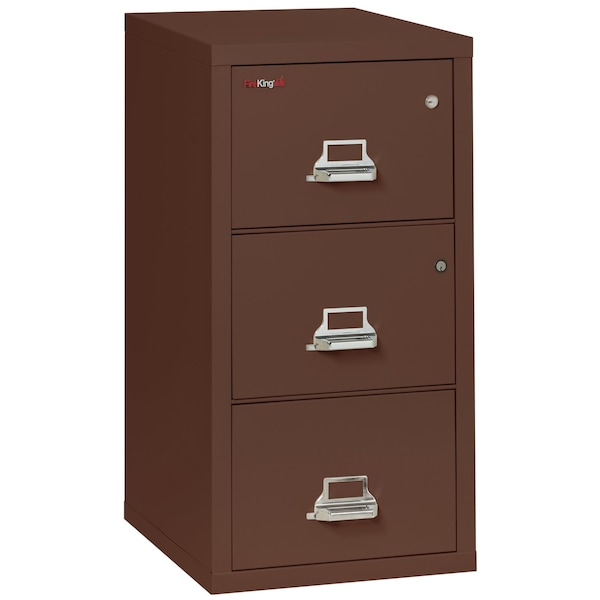 Fireking 3 Drawer, 1 Hr Fire Rated, Vertical, 31" Legal, Safe-In-A-File Brown 3-2131-CBRSF - main