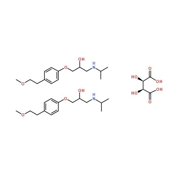 Ak Scientific rac Metoprolol hemi (+)-tartrate (5g), CAS 56392-17-7 Q814-5g - main