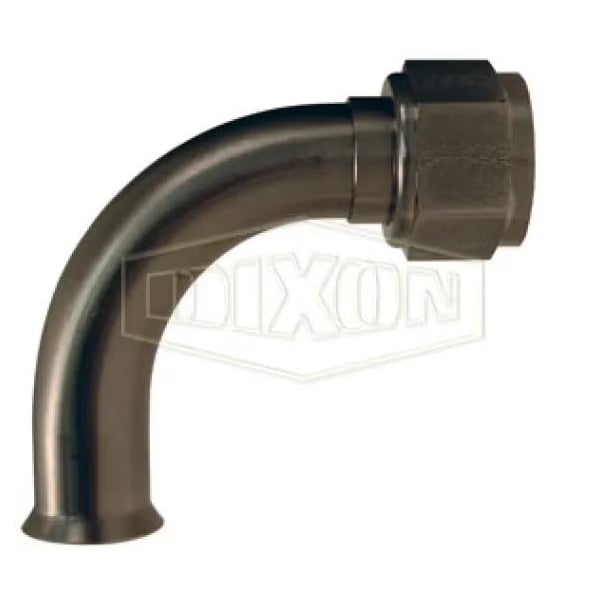 Dixon 90Deg Hose Elbow, 1-5/16-12 x 1 in, 37Deg Female SAE/JIC x Weld SFMF1000-90 - main