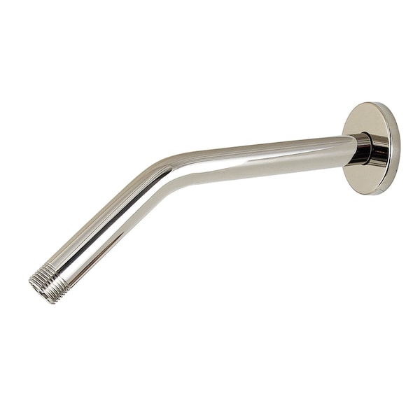 Kingston Brass 10" Shower Arm with Round Flange, Polished Nickel K162R6 - main