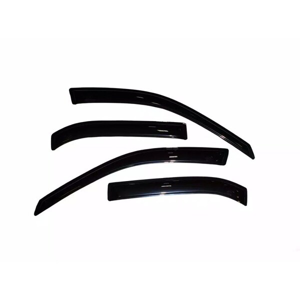 Ventshade Rainguards, Aerodynamic Design, Tape-On, Smoke, Acrylic, Set Of 4 94981 - main