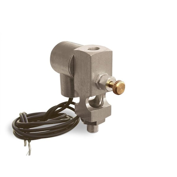 Oil-Rite 120V/60Hz Adjustable Sight Feed Valves w/Solenoid Shutoff - Vented, Pipe Mount, 1/8in. Female NPT B1835-21B1S1206W - main