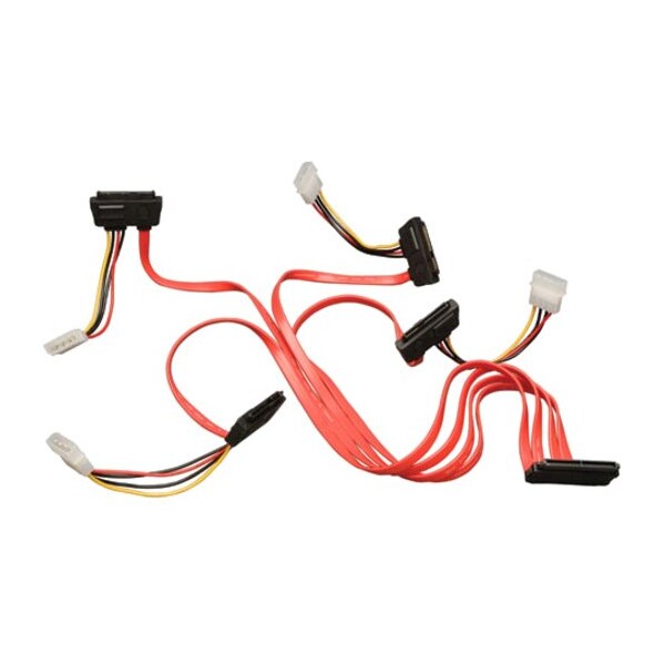 Tripp Lite Internal SAS Cable, SFF8484, 4SFF8482, 24" S501-24N - main