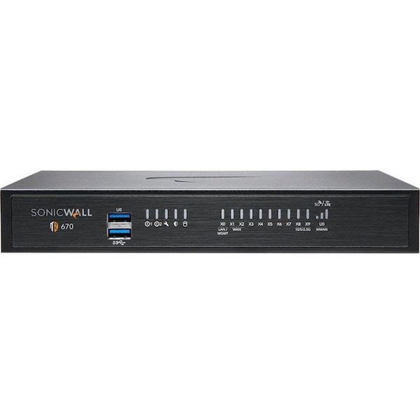 Sonicwall Tz670 Appliance Only 02SSC2837 - main