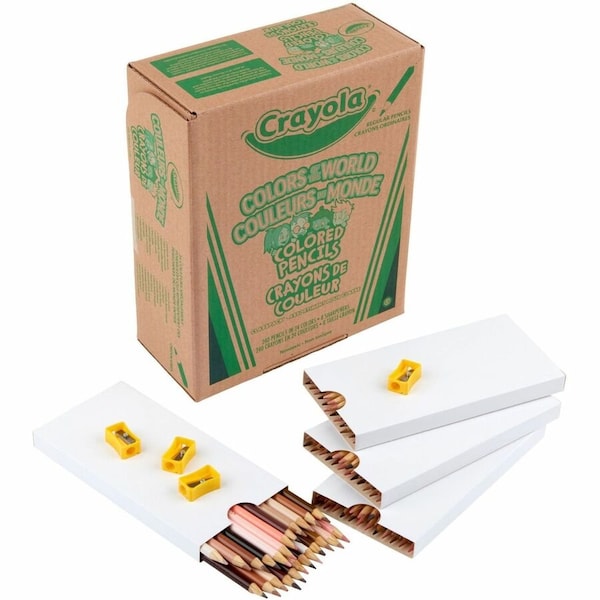 Crayola Colored Pencil Set, Round, Wood, PK120 CYO687505 - main