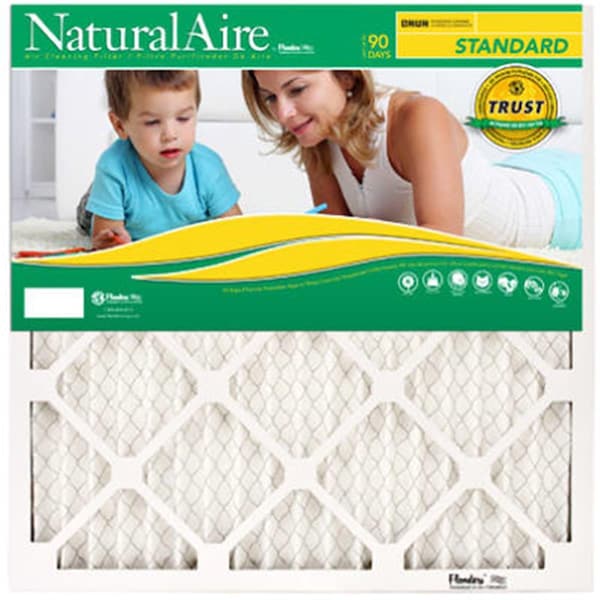 Aaf Flanders 84858.011630 29.88 x 0.81 in. NaturalAire Standard Pleated Air Filter, 12PK 127888 - main
