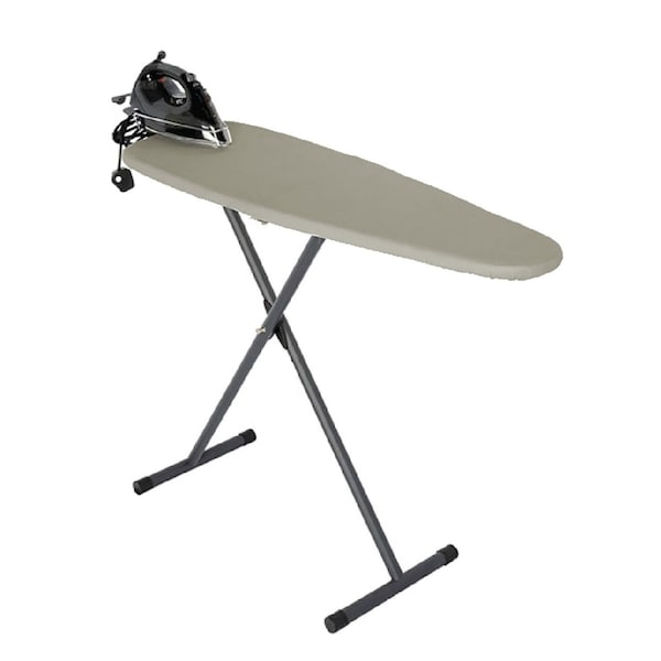Rdi Iron Board Standard T Leg White w/ Kakhi cover 53 x 13 4cs, 4PK IRN-BRD-WHT-KH - main