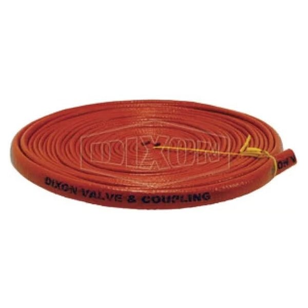 Dixon Fire Jacket, 2-1/2 in ID, Iron Oxide Red, Domestic 6410-40 - main