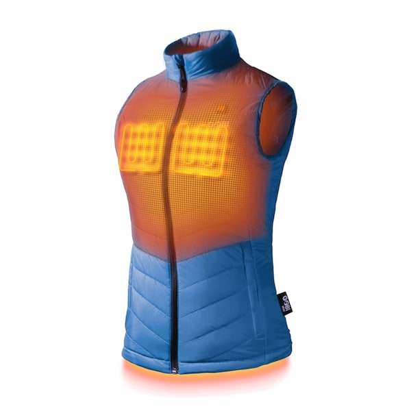 Gobi Heat Dune Women's Heated Vest, Blue, M 718356 - main